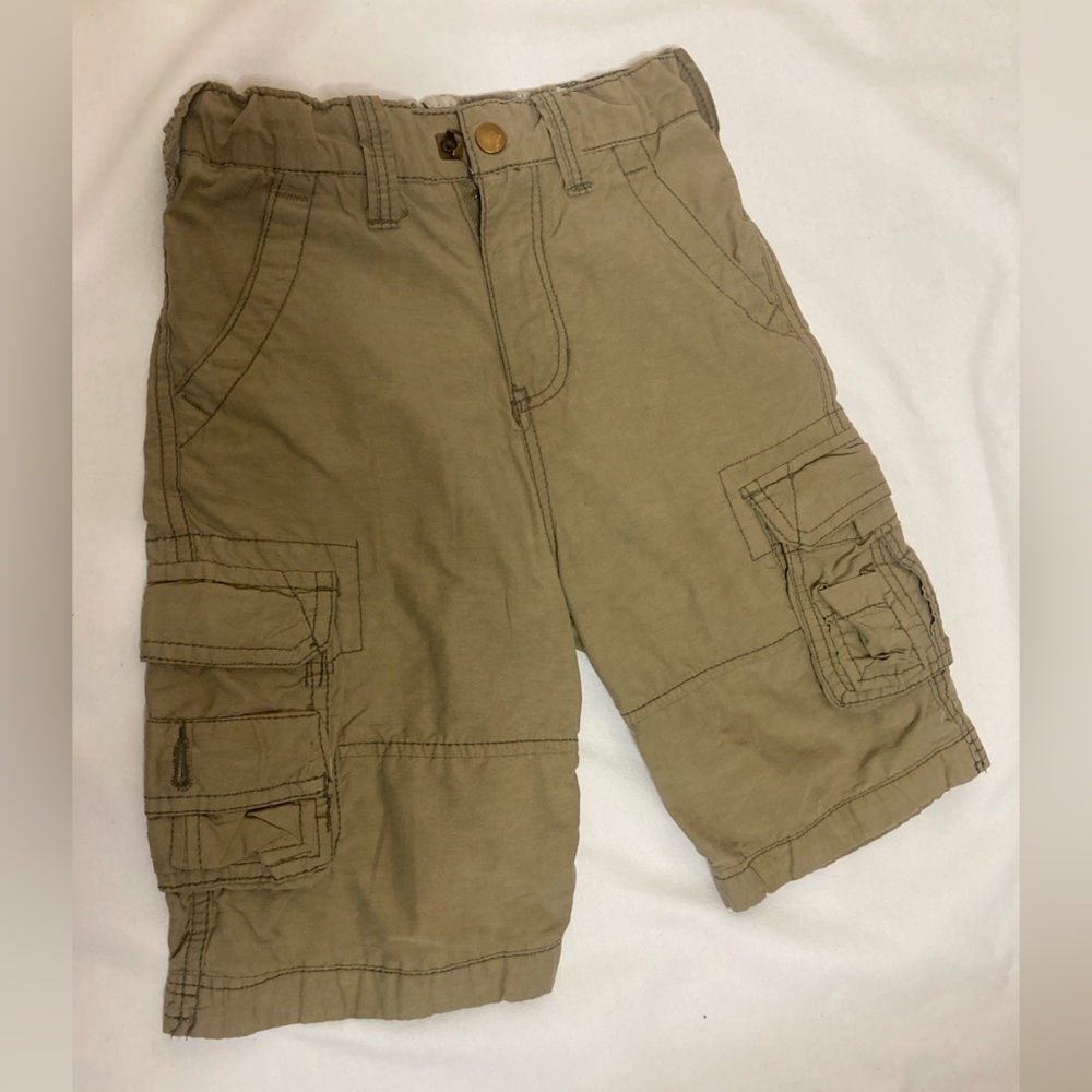 Vintage Moss Green Cargo shorts